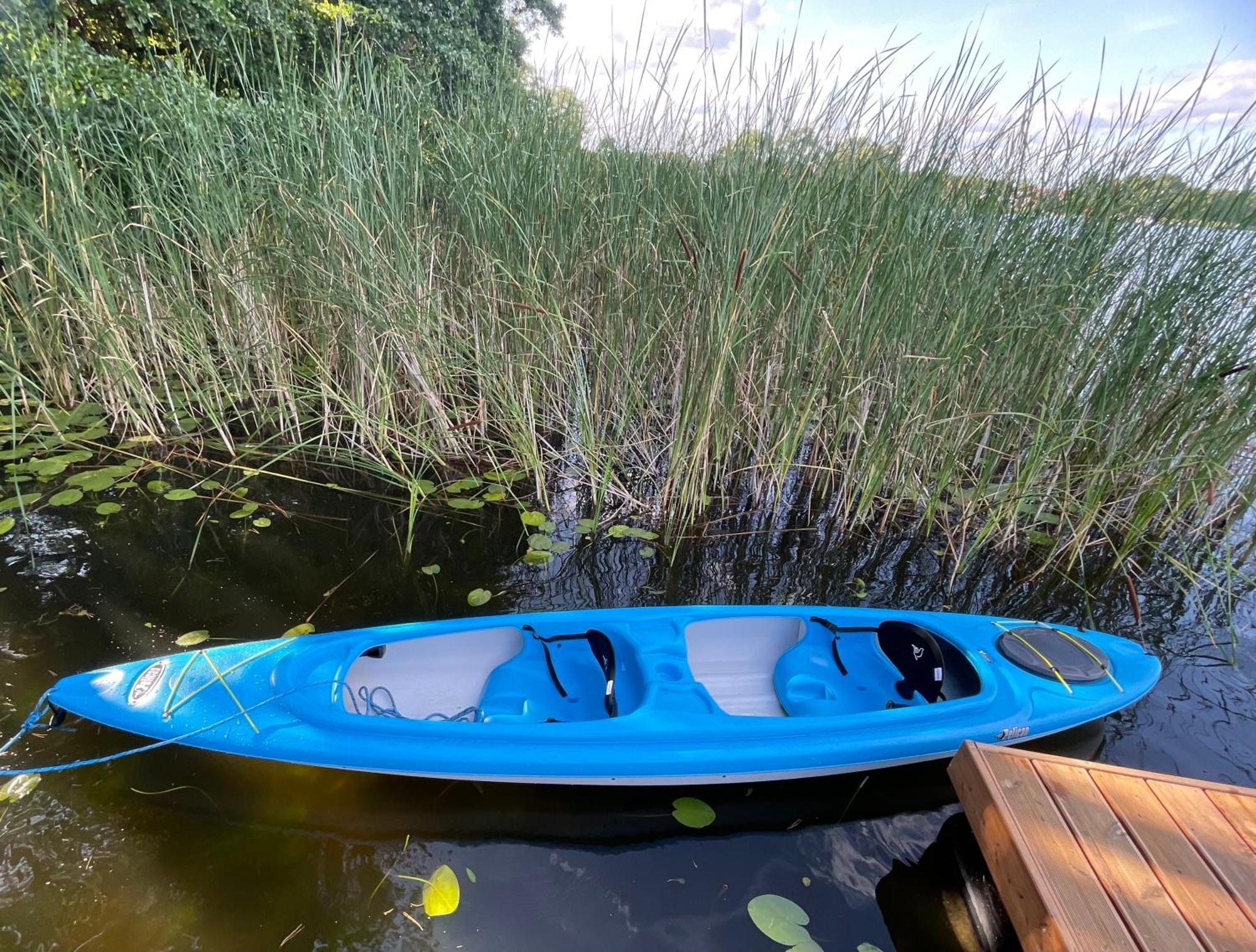 Dom Nad Jeziorem Mazury Pomost Segment 2 Lötzen Exterior foto